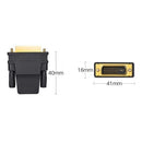 Adaptador Conector Dvi Digital Macho 24+1 Para Hdmi Fêmea