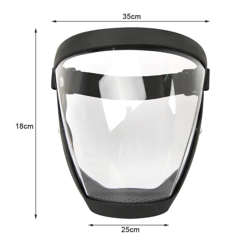 Máscara Protetor Facial  - Face Shield Lorben Antiembaçante Transparente Proteção Total