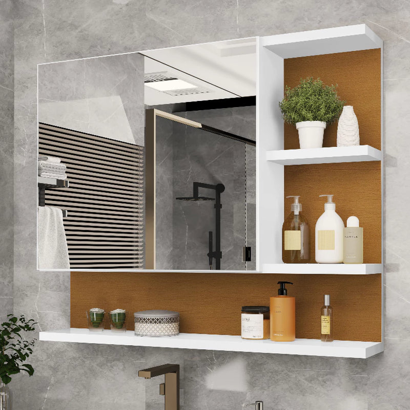 A MAIS QUERIDA DO BRASIL! Armário Espelheira com Porta Cleopatra - VÁRIAS CORES