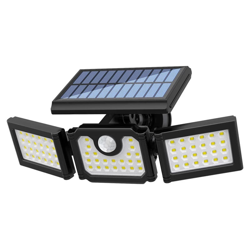 Luz Solar de Parede 20W com Sensor Independente - Iluminação Externa Eficiente e Sustentável