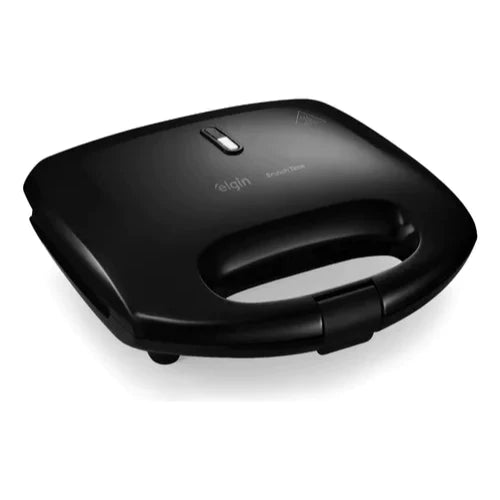 Sanduicheira Grill 2 Em 1, Brunch Time Elgin - Antiaderente, 800W, Preta