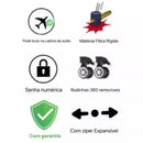 Mala De Bordo Linha Premium 10KG, Zíper Dupla,Rodinha Dupla 360°,Cadeado Embutido,Material Leve ABS