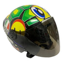 Capacete Aberto Personalizado New Liberty 3 Tartaruga Viseira Fumê