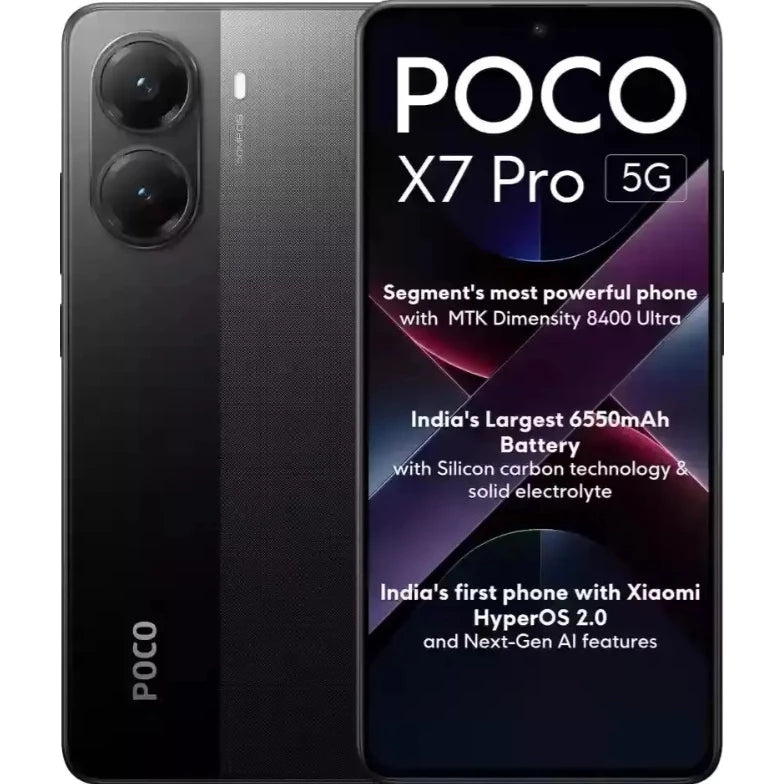Smartphone Xiaomi Poco X7 Pro 512GB / 256GB 5G Versão Global NFC Original