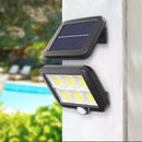 Luz Solar de Parede 20W com Sensor Independente - Iluminação Externa Eficiente e Sustentável