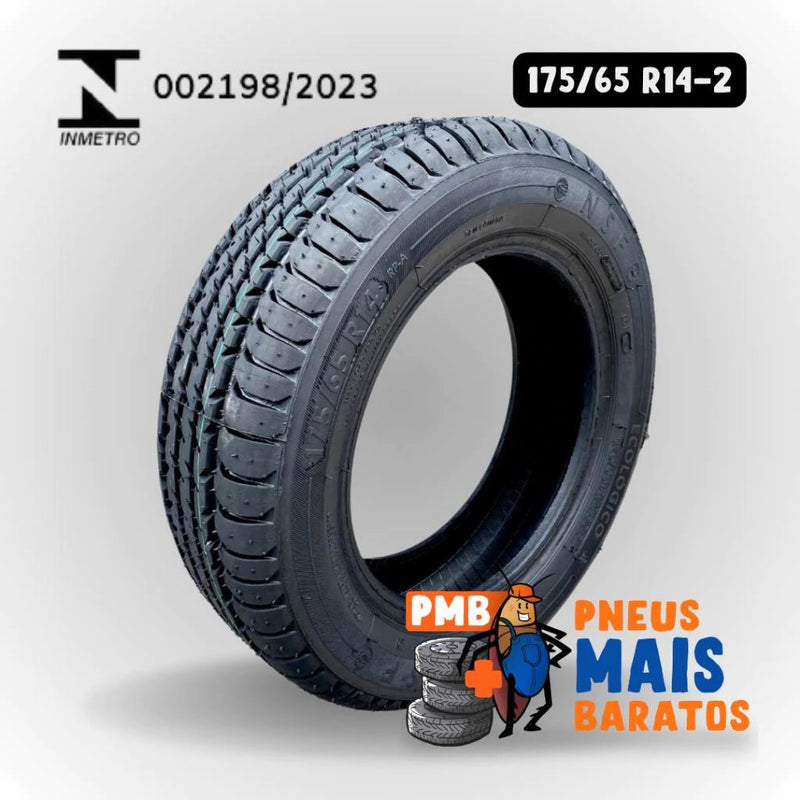 Kit 2 Pneus 175/65R14 Remold Aro 14 NSF-PMB