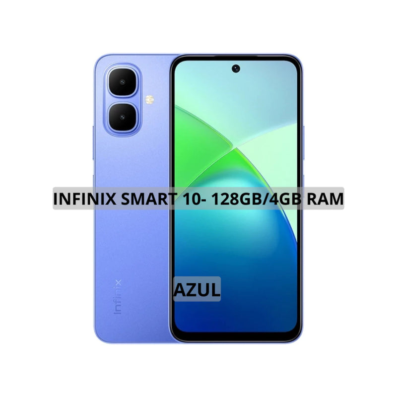 Infinix Smart 9, 128GB 4GB RAM, Câmera 13MP, Processador Mediatek Hélio G81, Bateria 5000MAH, Versão global, Lacrado