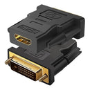 Adaptador Conector Dvi Digital Macho 24+1 Para Hdmi Fêmea
