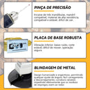 Kit HUAHUO - Furadeira De Impacto E Lixadeira Esmerilhadeira E Serra Tico Tico e Maleta de Transporte Com Acessórios