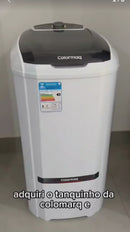 Tanquinho Lavadora Semi Automática Colormaq 15kg super