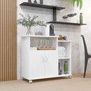 Armário Cozinha Para Microondas ou Forno Elétrico com Rodinhas