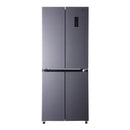 Geladeira Refrigerador HQ Frost Free Inverter Multidoor 426 Litros Cinza