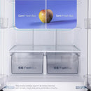 Geladeira Refrigerador HQ Frost Free Inverter Multidoor 426 Litros Cinza