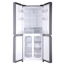 Geladeira Refrigerador HQ Frost Free Inverter Multidoor 426 Litros Cinza