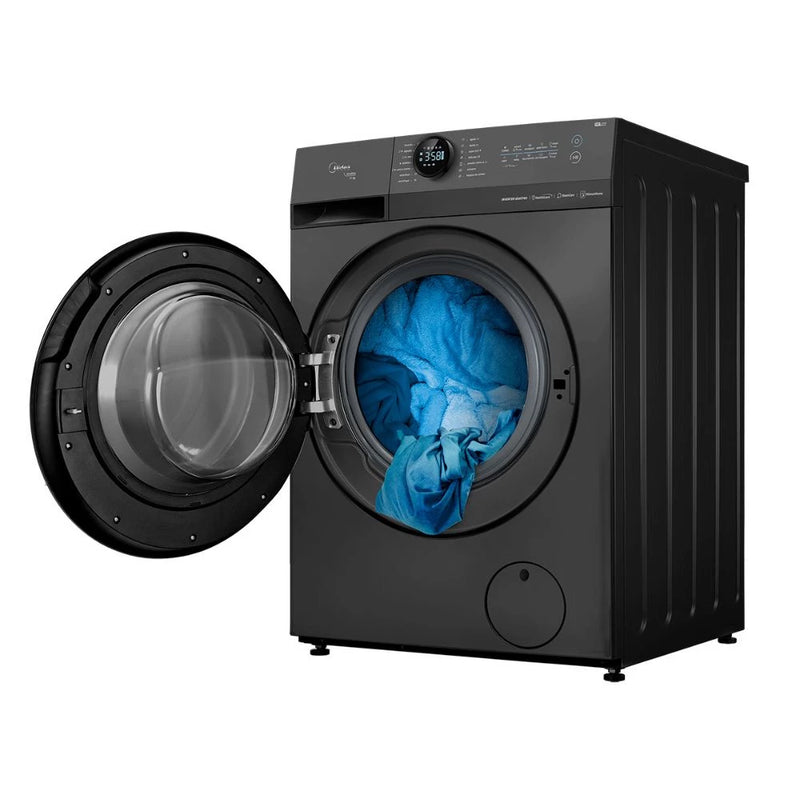 Máquina de Lavar Midea HealthGuard Smart 11kg Titanium MF200W110WB/GK