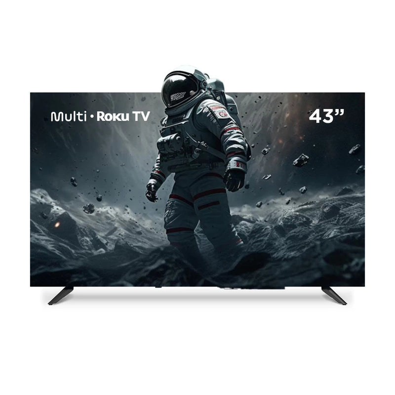 Smart TV DLED 43 FHD Multi Roku 3HDMI 2USB Wi-Fi