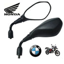 Retrovisor Espelho Moto Bmw F800 Gs Rosca Honda Fixo Haste Curta Cb300 Titan Fan Cg Xre Cb Twister