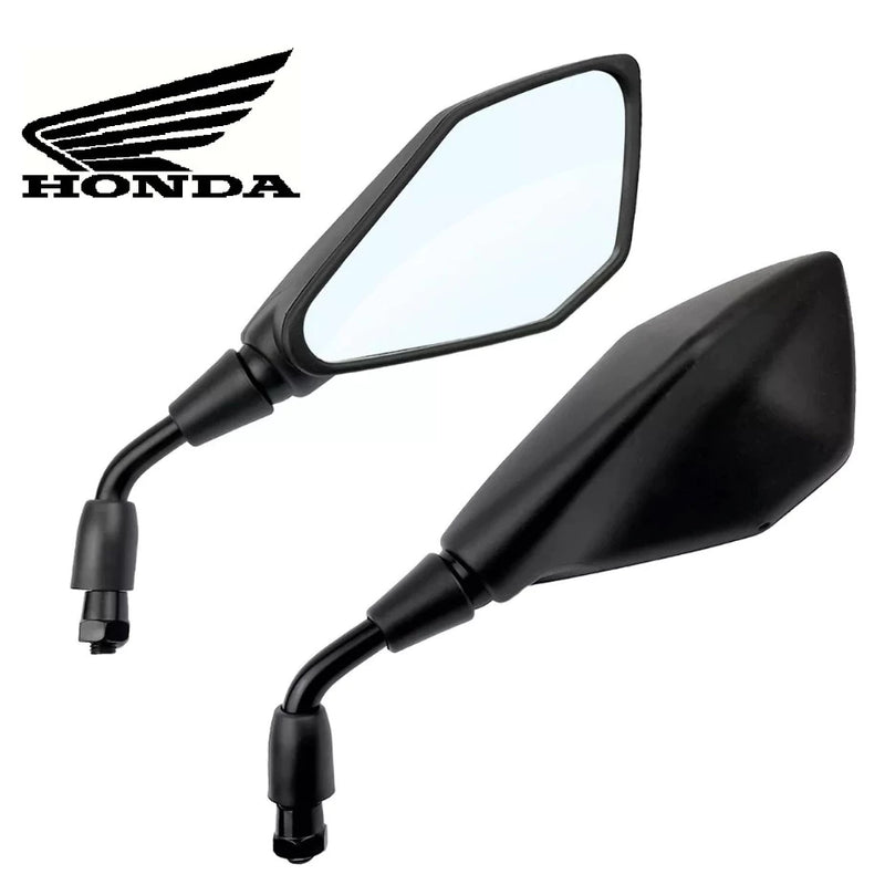 Retrovisor Kawasaki Z400 Z 400 Rosca Honda Yamaha Fixo Haste Curta Esportivo