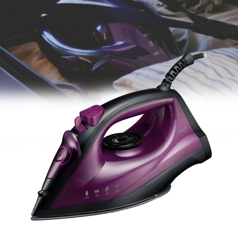 Ferro De Passar Roupas Easy Pass A Vapor Spray 5 Temperaturas Elgin