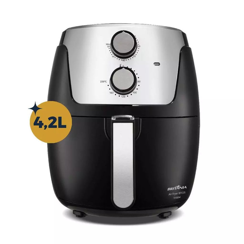 Air Fryer Britânia 4,2L Dura Mais 1500W