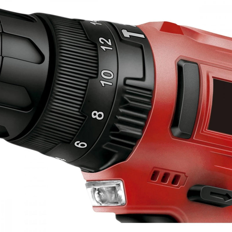 Furadeira Parafusadeira de impacto 3/8" a bateria 12V com maleta e acessórios - PI-10MA - Mondial