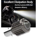 Lâmpadas De Farol De Motocicleta HCC_Howdi-H4/H6 CSP 12V LED Super Brilhante 12000LM